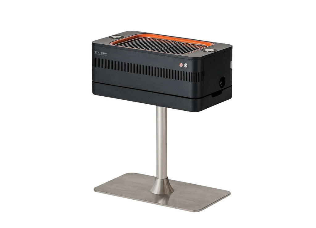 2026 Grill Węglowy z Zapłonem Elektrycznym – 1400W Szybki Zapłon Płomieniem™ – Zawiera Rożen Obrotowy (15 kg) i Stojak