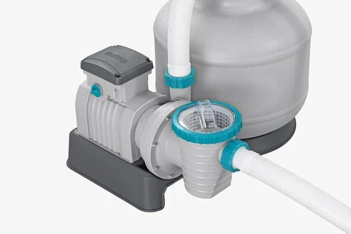 Bestway pompa piaskowa do basenu, filtr do basenów, 11355 L/h, złączki, węże