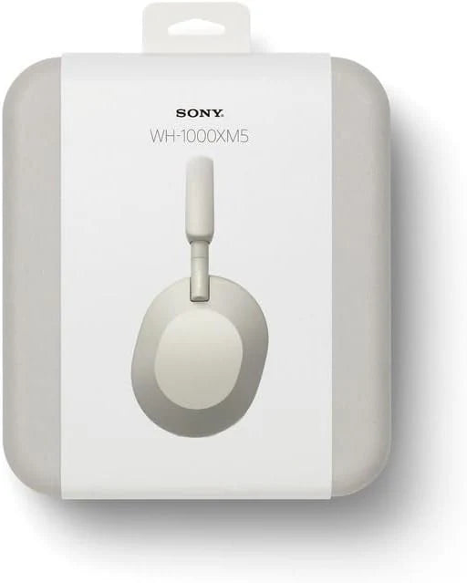 Sony WH-1000XM5 ANC Bezprzewodowe słuchawki nauszne z redukcją hałasu, Bluetooth, krystalicznie czystą jakością rozmów, Hi-Res, do 30 godzin pracy na baterii, szybkie ładowanie, Alexa i Asystent Google, iOS i Android - Czarne