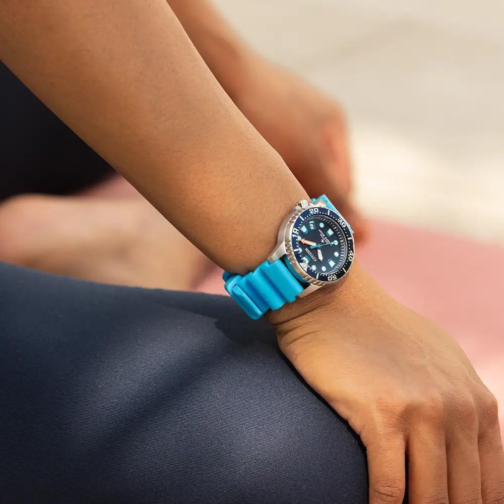 Zegarek Citizen EO2028-06L, kolor niebieski, rozmiar uniwersalny, pasek