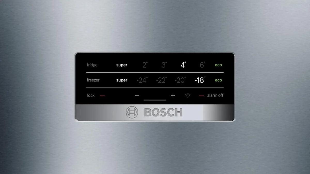 Bosch Serie 4 - Lodówko-zamrażarka, NoFrost, wysokość 203 x szerokość 70 cm, 438 L, technologia VitaFresh, biała - KGN49XIDQ