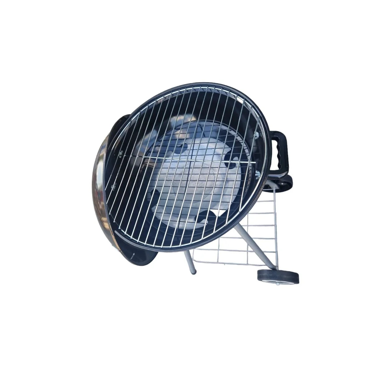 Grill węglowy Elecsan 18,5 cala z kółkami i pokrywą