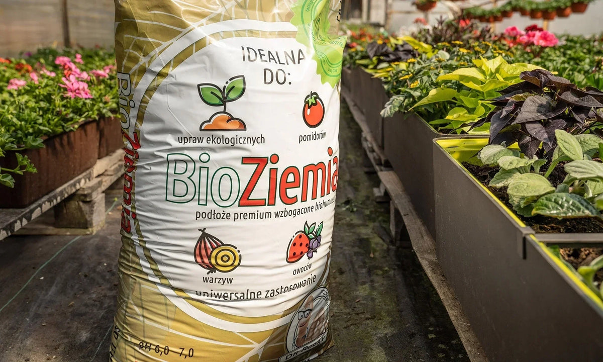 BIO Ziemia ogrodowa Kompost 1050L do pomidorów, warzyw, rozsad PALETA
