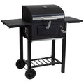 Wózek metalowy czarny Barbacoa