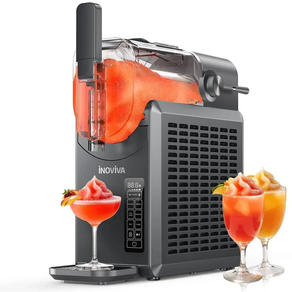 Inoviva Slushie S1.0 Frozen Drink Machine, 2L, Grey