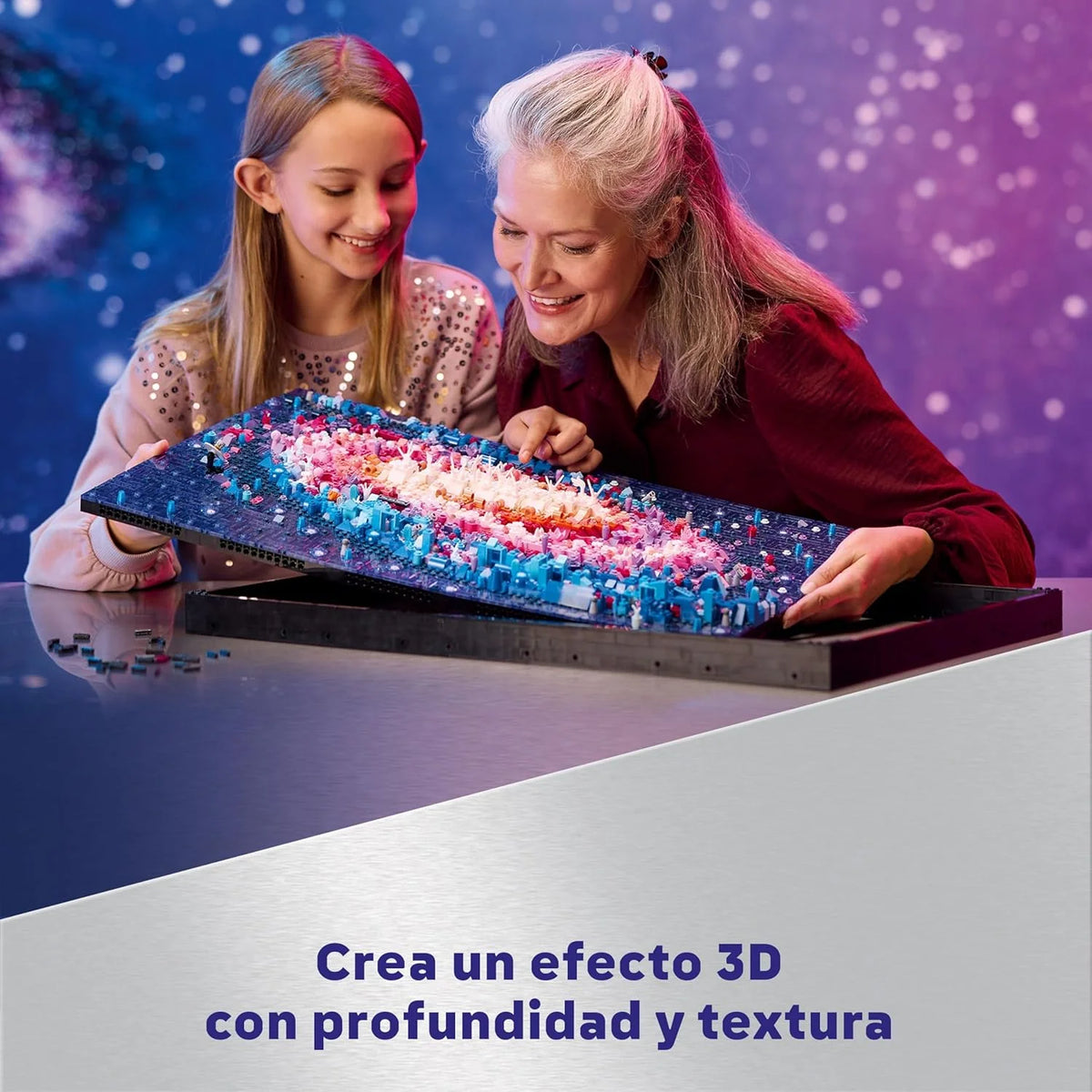 Art Galaxia Droga Mleczna Sztuka Ścienna i Dekoracja Ścienna do Salonu i Domu, Kreatywny Prezent Astronomiczny dla Mężczyzn i Kobiet, Model dla Dorosłych, Plakat 3D 31212