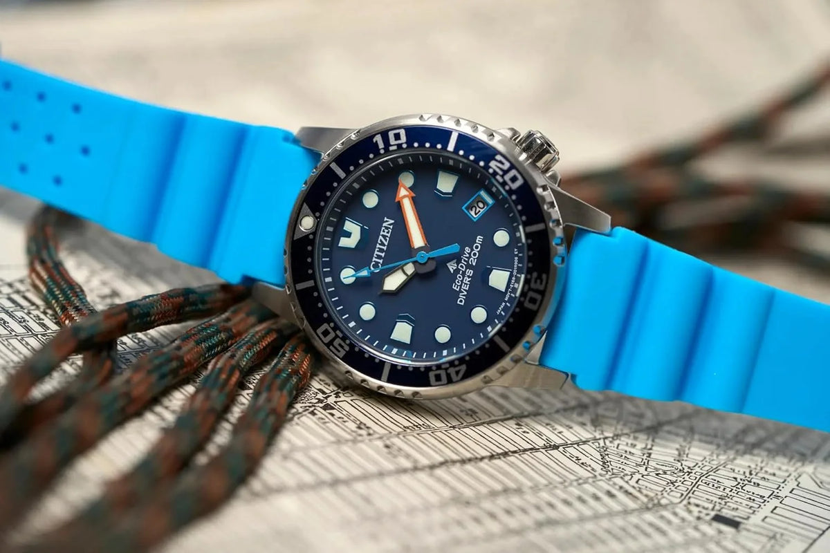 Zegarek Citizen EO2028-06L, kolor niebieski, rozmiar uniwersalny, pasek