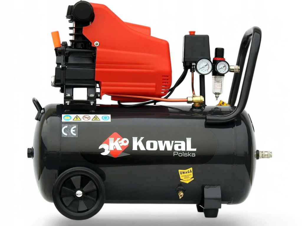PROFESJONALNA sprężarka powietrza 12 Bar, 50L, olejowa, tłokowa, kompresor