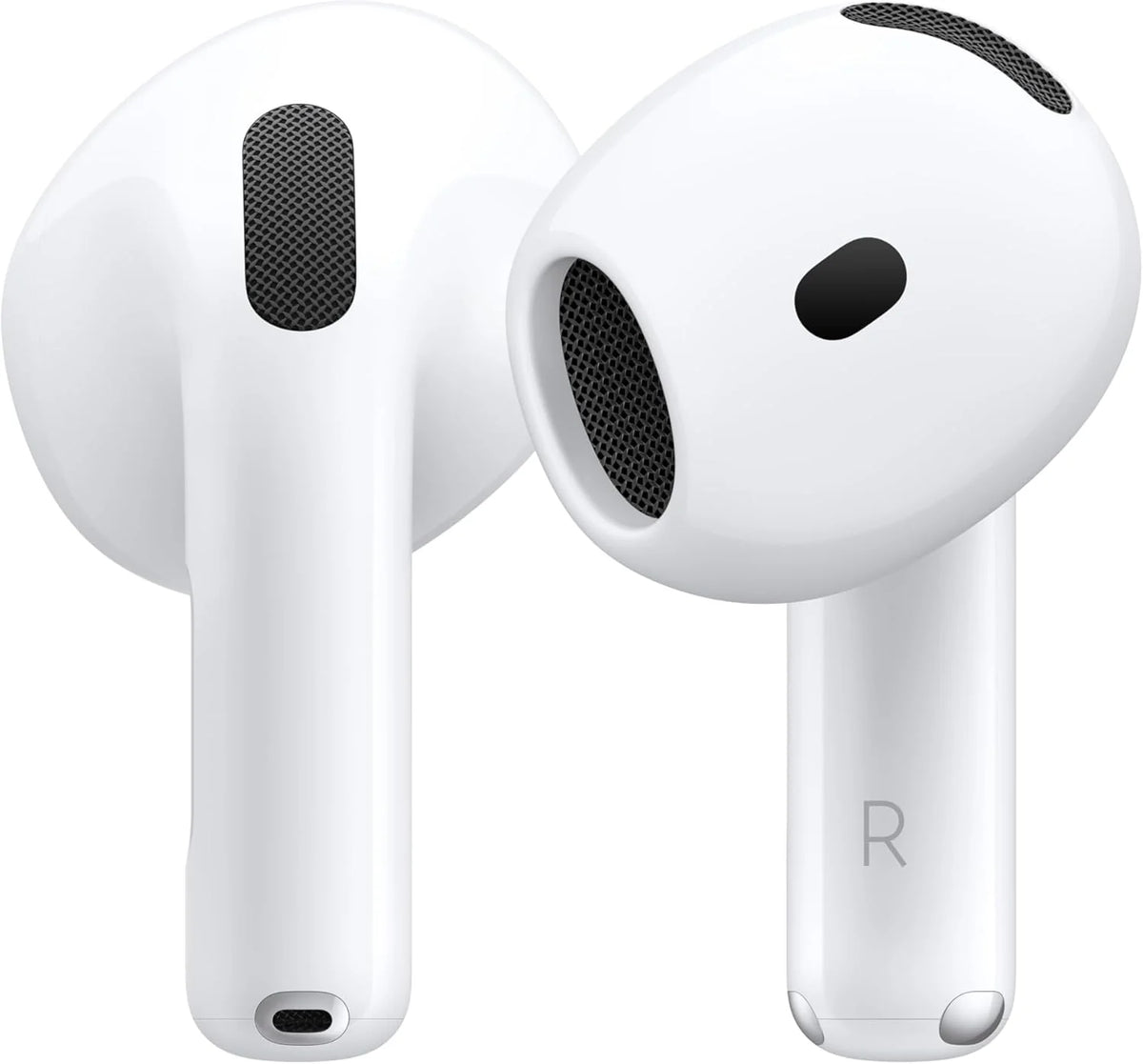 Apple AirPods 4 Wireless Earbuds, Bluetooth Headphones, with Active Noise Cancellation, Adaptive Audio, Transparency Mode, Personalized Spatial Audio