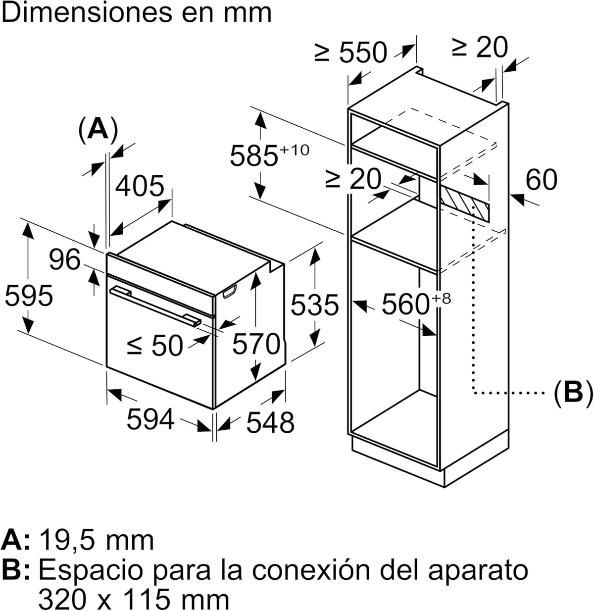 Bosch - Piekarnik wielofunkcyjny z funkcją samooczyszczania, szer. 60 cm, Seria 6, Home Connect, Termoobieg 3D, Chowane pokrętła, Czarny, HBG578ES7